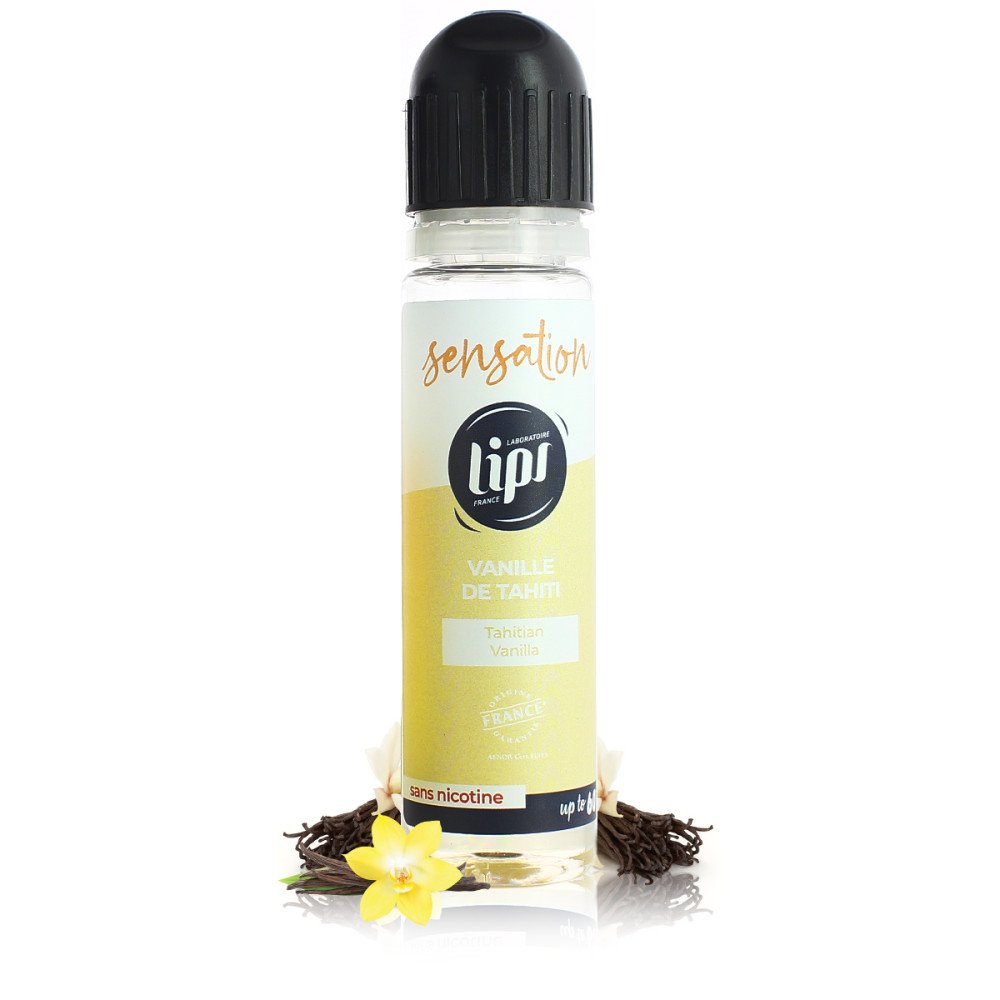 E-liquide Vanille de Tahiti 50ml Sensation - Le French Liquide
