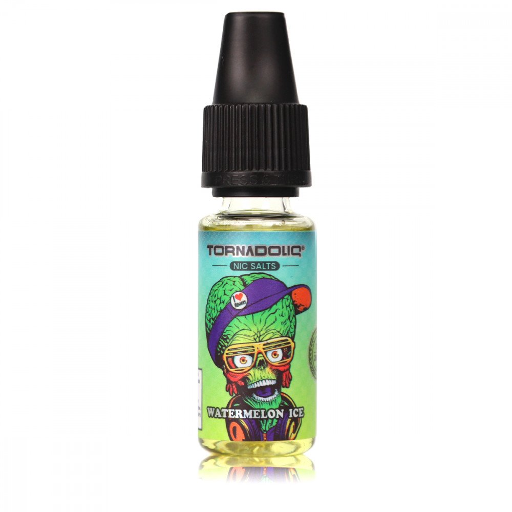 E-liquide Watermelon Ice 10ml Sel de Nicotine - Tornado