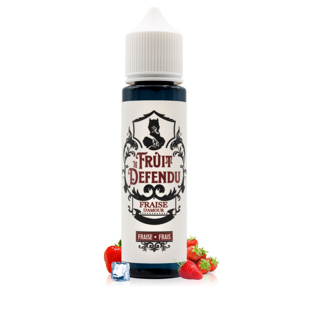 E-liquide Fraise d'Amour 50ml Le Fruit Défendu - Biarritz Lab