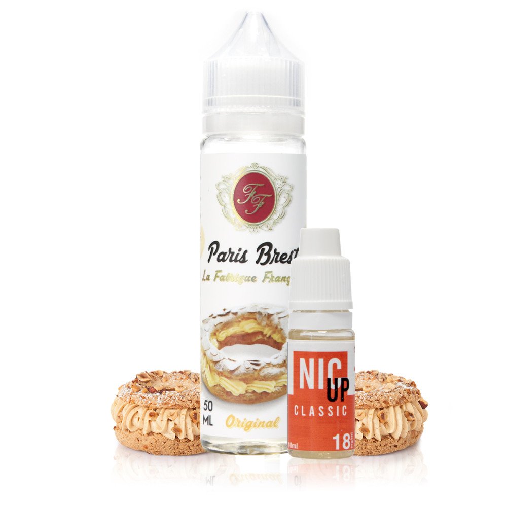 E-liquide Le Paris Brest 50ml - La Fabrique Française