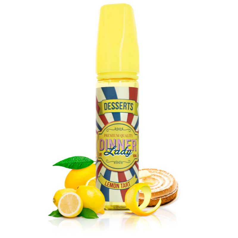 E-liquide Lemon Tart 50ml - Dinner Lady