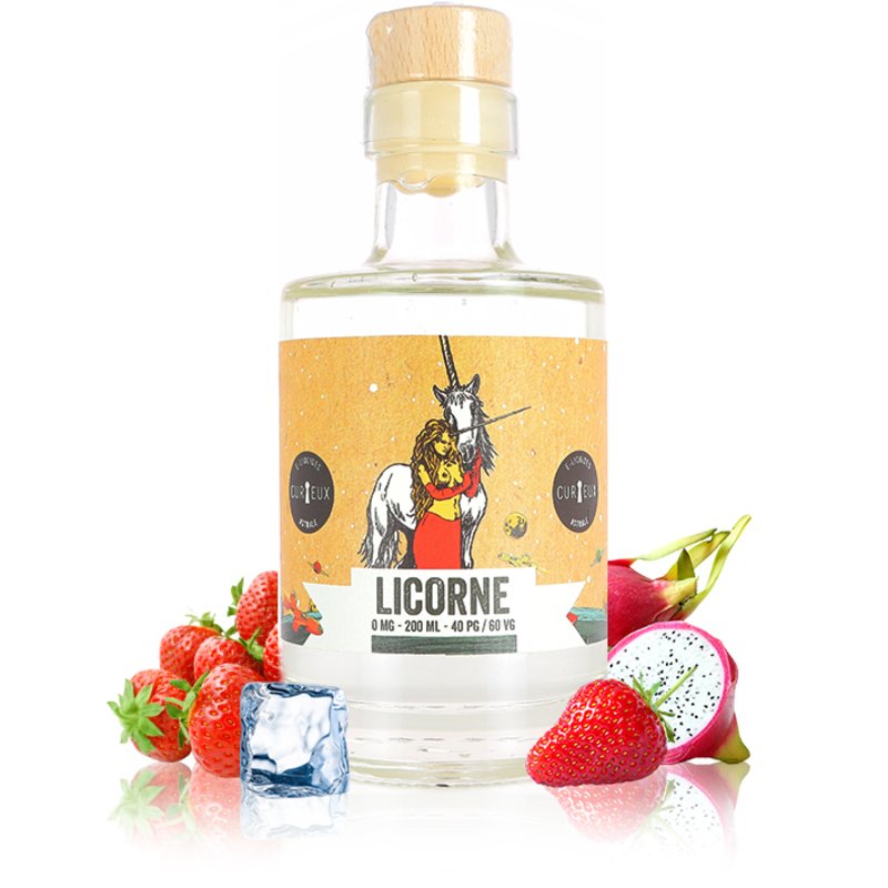 E-liquide Licorne 200ml Astrale - Curieux E-liquides