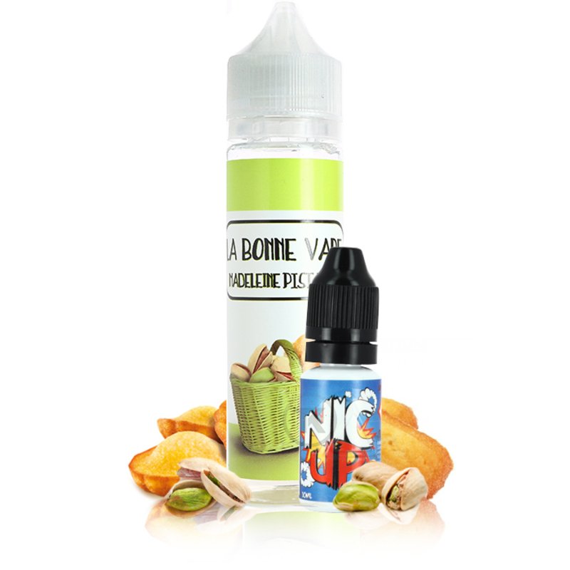E-liquide Madeleine Pistache 50ml - La Bonne Vape
