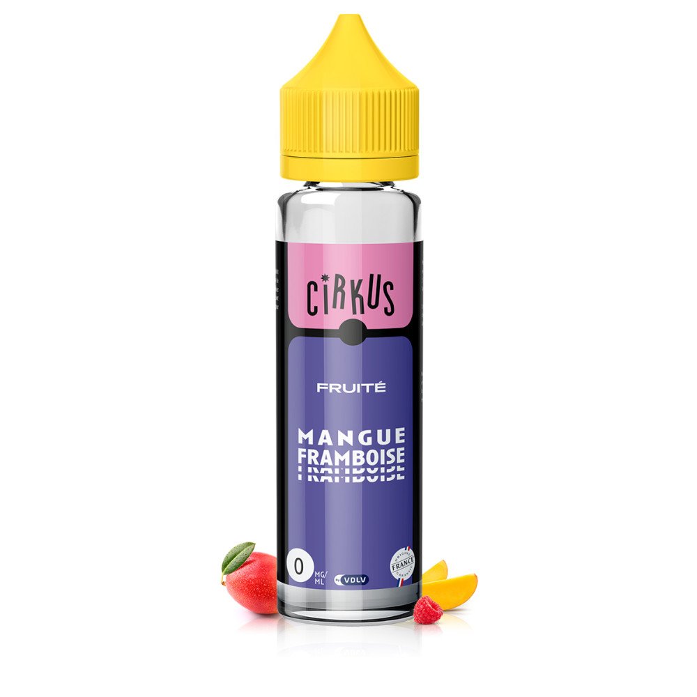 E-liquide Mangue Framboise 50ml - Cirkus
