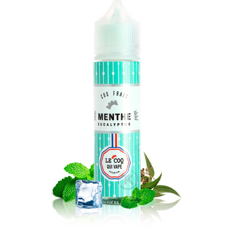 E-liquide Menthe Eucalyptus 50ml Frais - Le Coq Qui Vape