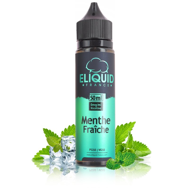 E-liquide Menthe Fraiche 50ml - Eliquid France