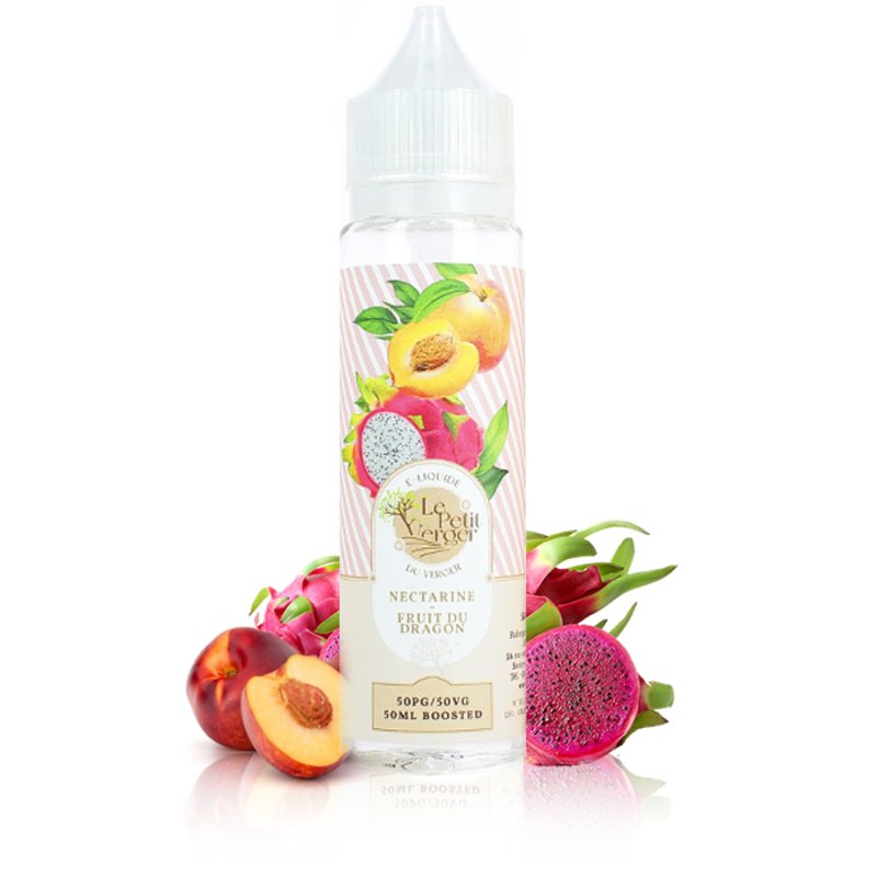 E-liquide Nectarine Fruit du dragon 50ml Le Petit Verger - Savourea