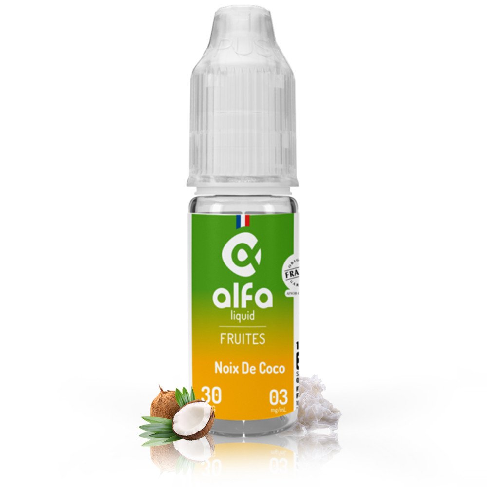 E-liquide Noix de Coco - Alfaliquid