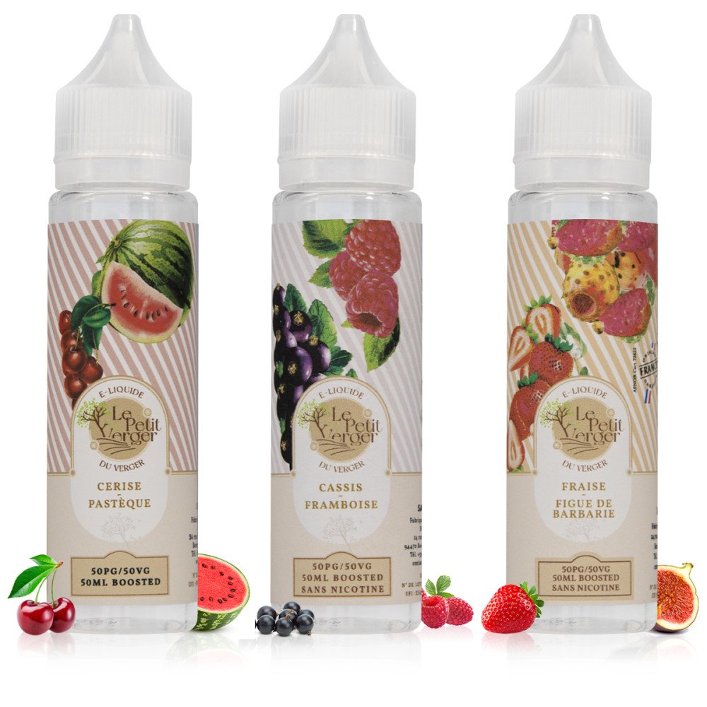 Pack Fruits Rouges 3x50ml Le Petit Verger - Savourea