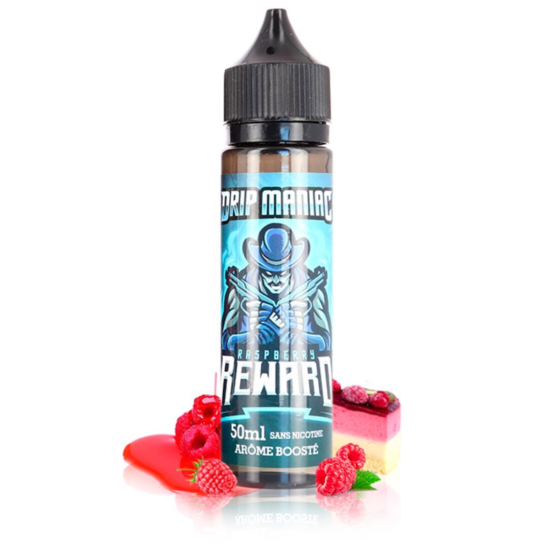 E-liquide Raspberry Reward 50ml - Drip Maniac