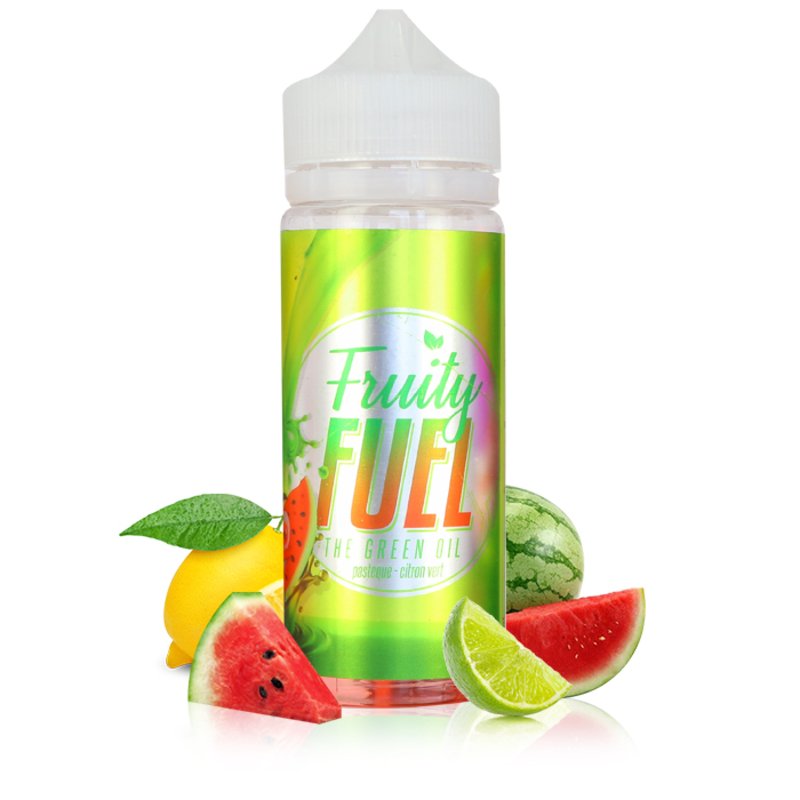 E-liquide The Green Oil 100ml - Fruity Fuel