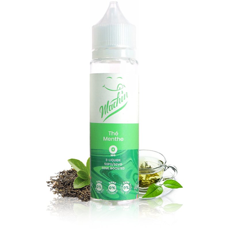 E-liquide Thé Menthe 50ml Machin - Savourea