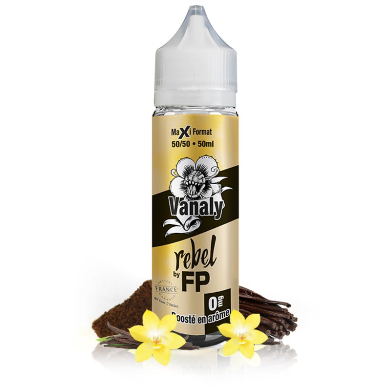 E-liquide Vanaly 50ml Rebel - Flavour Power
