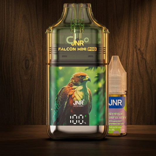 Kit puff Falcon Mini 20K - Strawberry Watermelon Ice - JNR