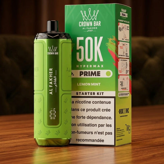 Kit Puff Hypermax Prime 50K - Al Fakher