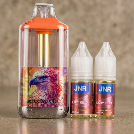 Kit Puff 30K Falcon Gem+ - JNR