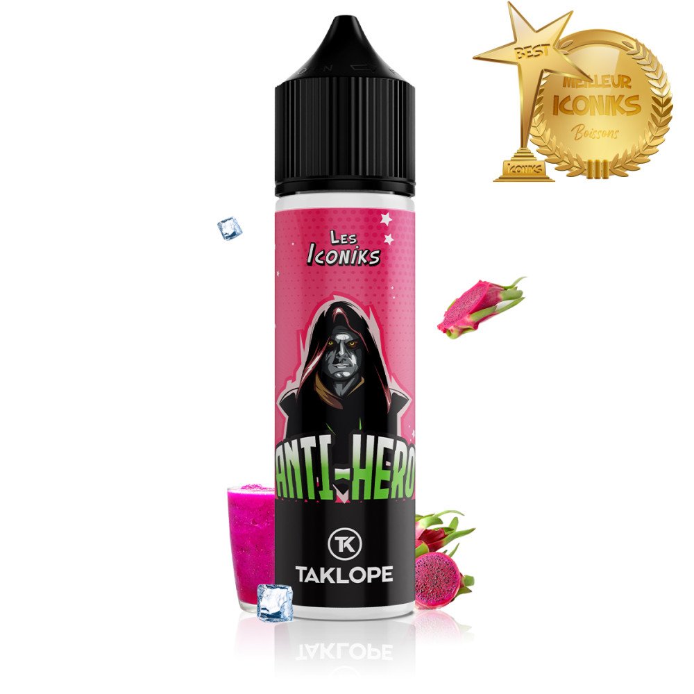 E-liquide Anti-Hero 50ml - Les Iconiks