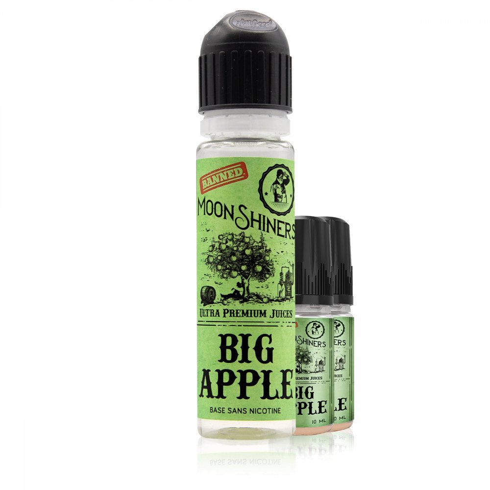 E-liquide Big Apple 50ml MoonShiners - Le French Liquide