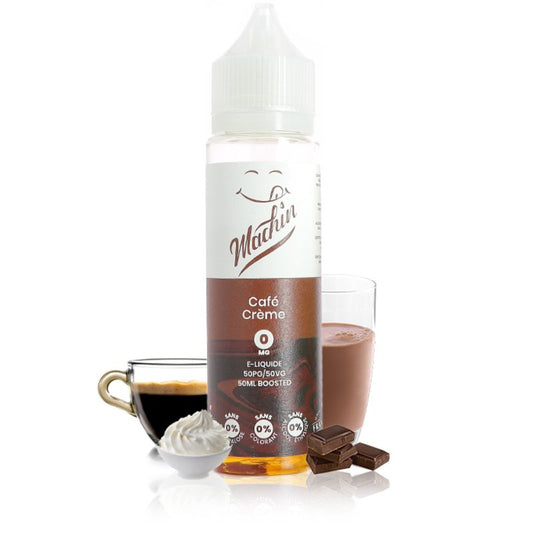 E-liquide Café Crème 50ml Machin - Savourea
