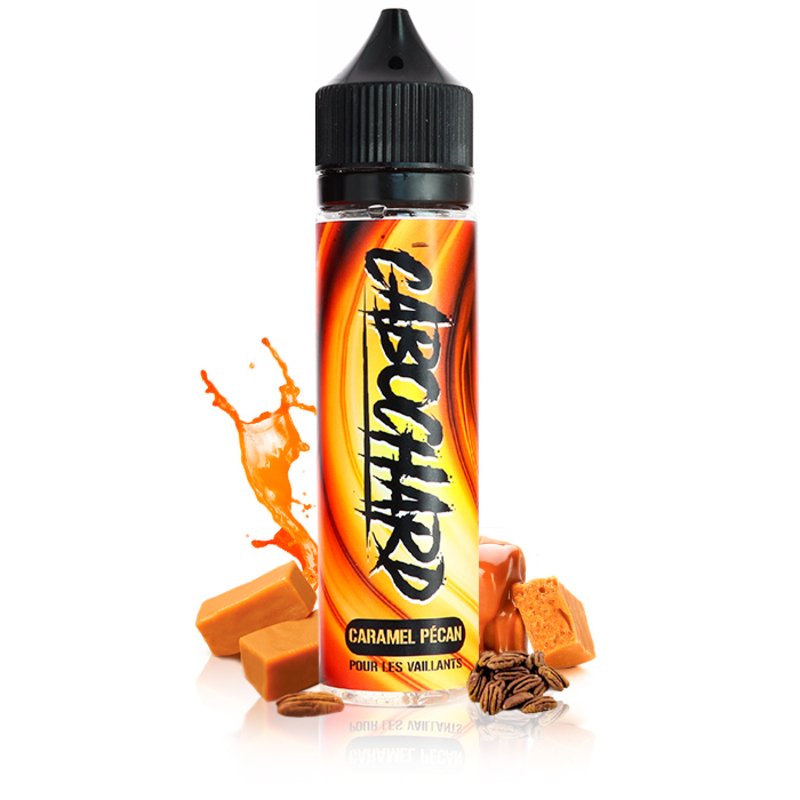 E-liquide Caramel Pecan pour les Vaillants 50ml - Cabochard