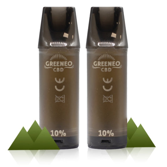 Cartouches CBD x2 - Greeneo X Wilo