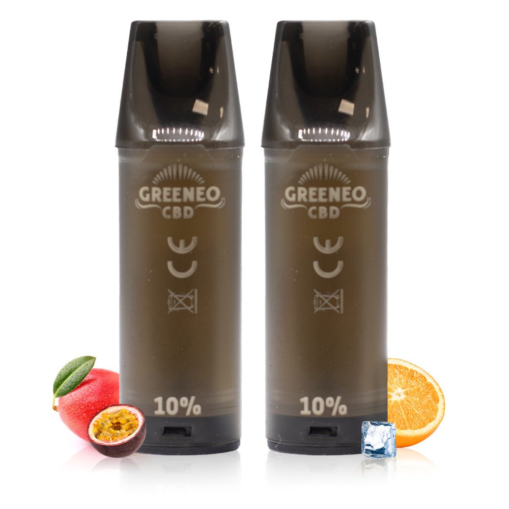 Cartouches CBD x2 - Greeneo X Wilo