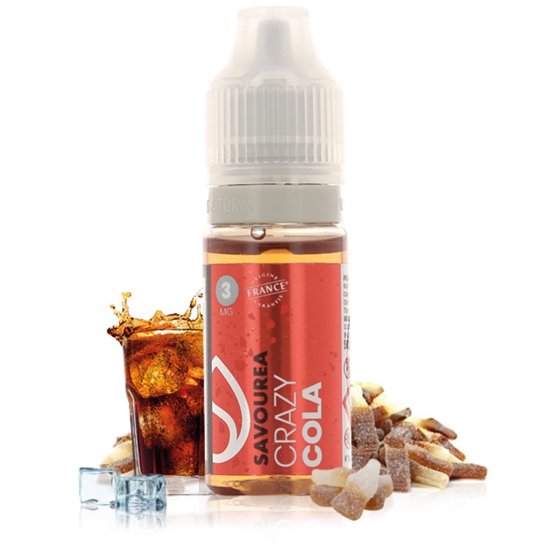 E-liquide Crazy Cola 10ml Crazy - Savourea