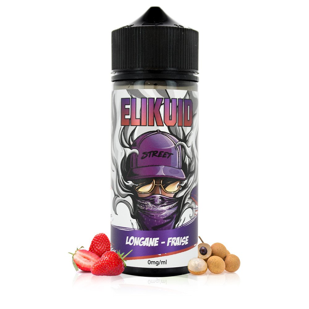 E-liquide Longane Fraise 100ml Elikuid - O'Jlab