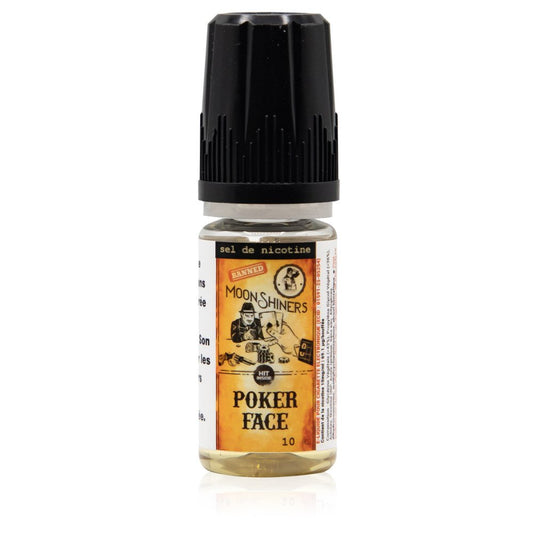 E-liquide Poker Face Sel de Nicotine MoonShiners - Le French Liquide