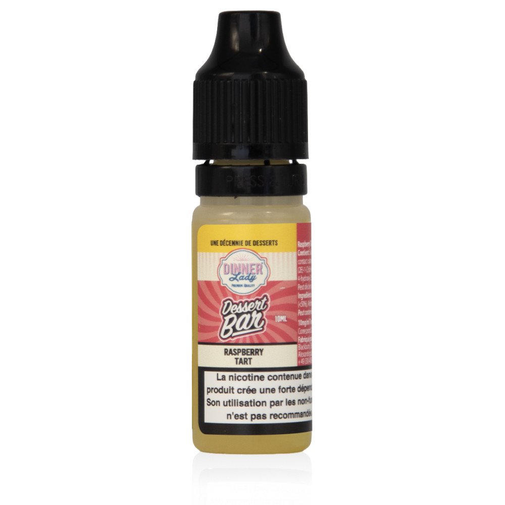 E-liquide Raspberry Tart Sel de Nicotine Dessert Bar - Dinner Lady