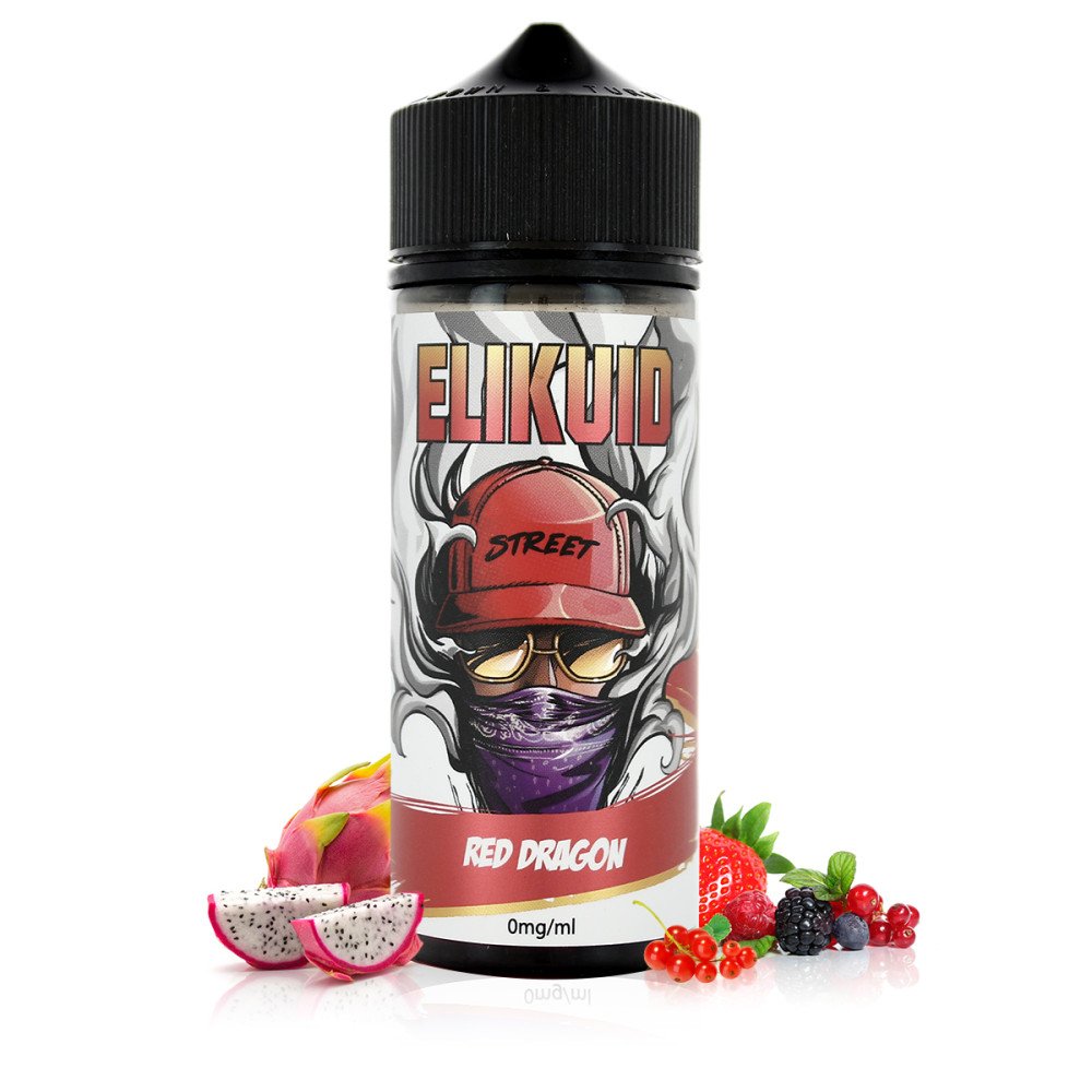 E-liquide Red Dragon 100ml Elikuid - O'Jlab