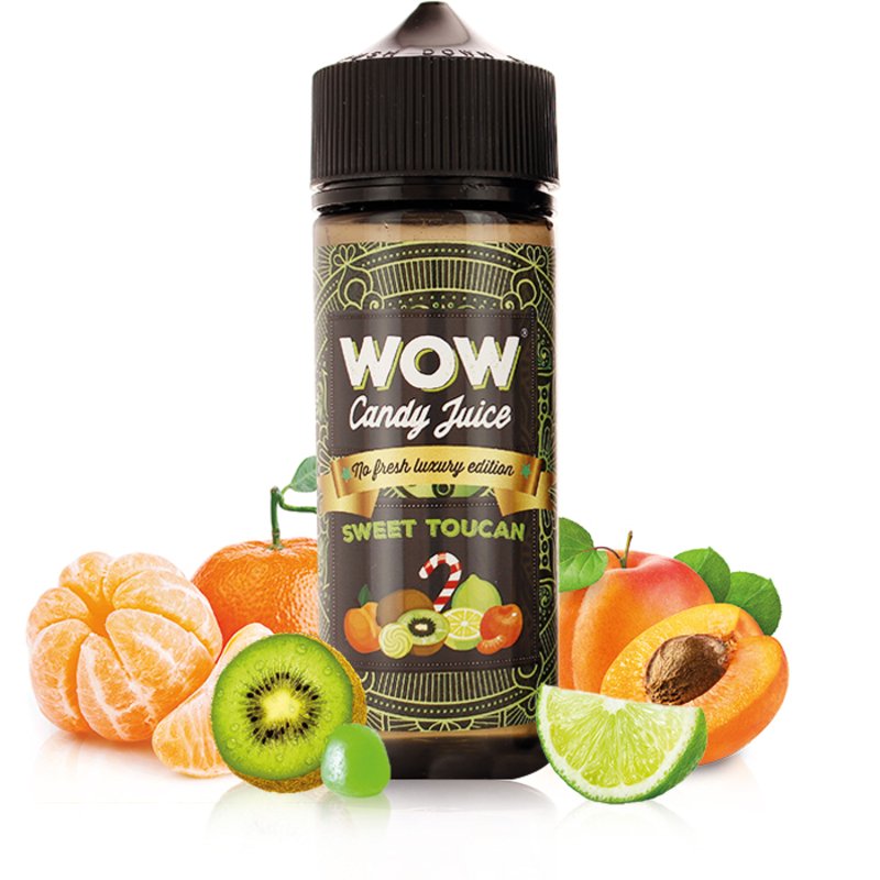 E-liquide Sweet Toucan No Fresh 100ml Wow Candy Juice - Made In Vape