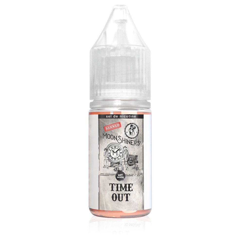 E-liquide Time Out 10ml Sel de Nicotine MoonShiners - Le French Liquide
