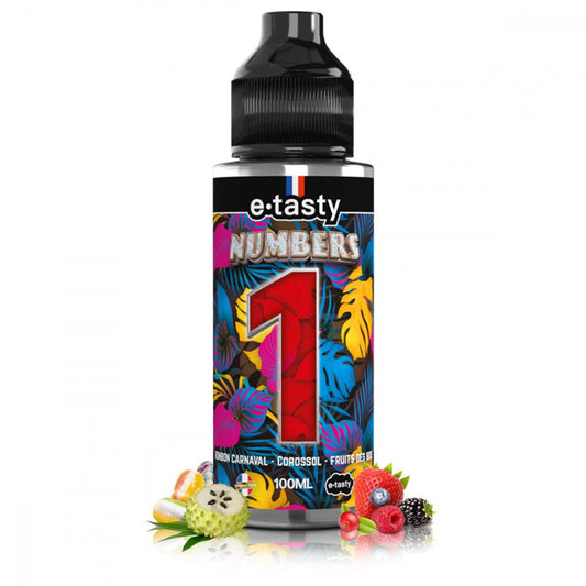 E-liquide 1 Numbers 100ml - E.Tasty