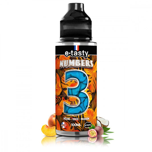 E-liquide 3 Numbers 100ml - E.Tasty