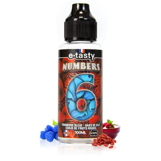 E-liquide 6 Numbers 100ml - E.Tasty