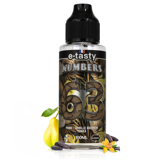 E-liquide 63 Numbers 100ml - E.Tasty