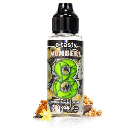 E-liquide 8 Numbers 100ml - E.Tasty