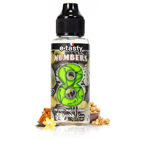 E-liquide 8 Numbers 100ml - E.Tasty
