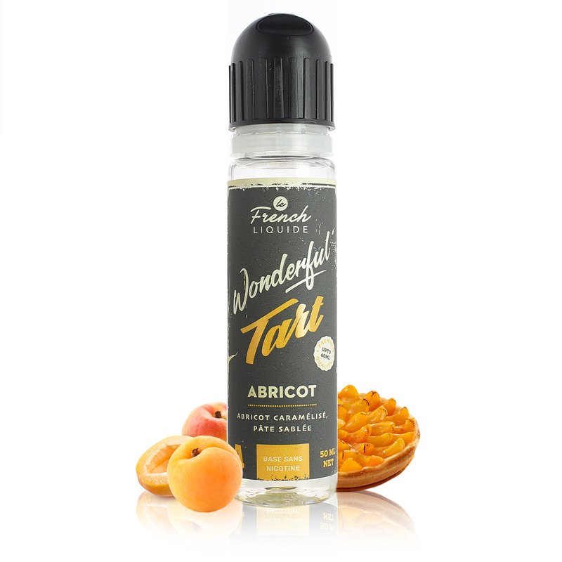 E-liquide Abricot 50ml Wonderful Tart - Le French Liquide