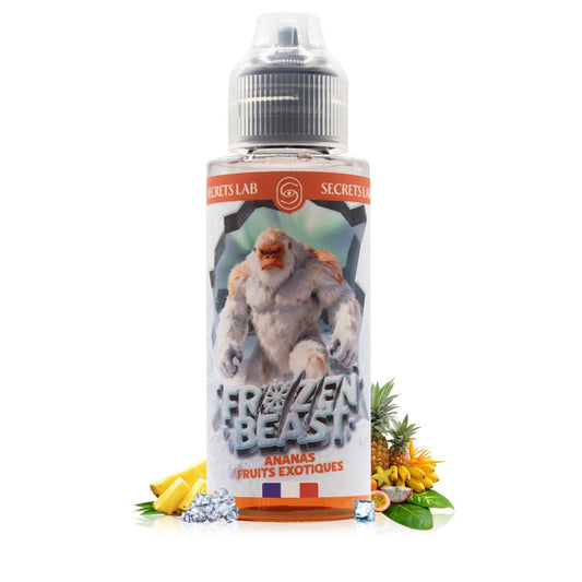 E-liquide Ananas Fruits Exotiques 100ml Frozen Beast - Secret's Lab