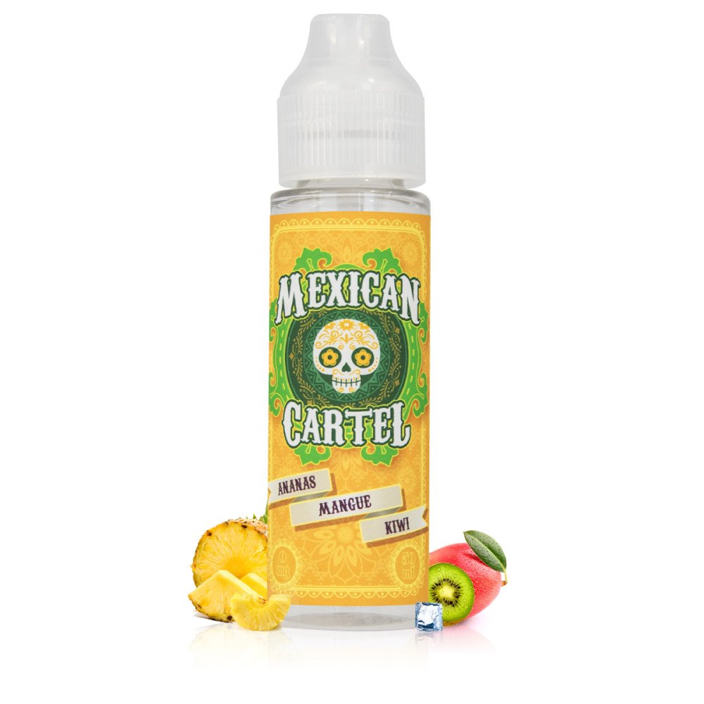 E-liquide Ananas Mangue Kiwi 50ml - Mexican Cartel