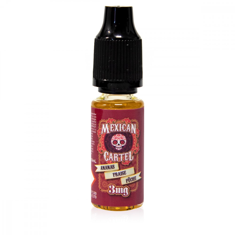 E-liquide Ananas Fraise Pêche - Mexican Cartel
