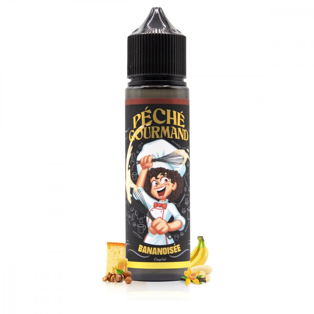 E-liquide Bananoisée 50ml Péché Gourmand - O'Jlab