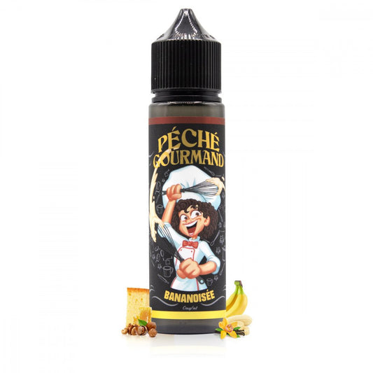 E-liquide Bananoisée 50ml Péché Gourmand - O'Jlab