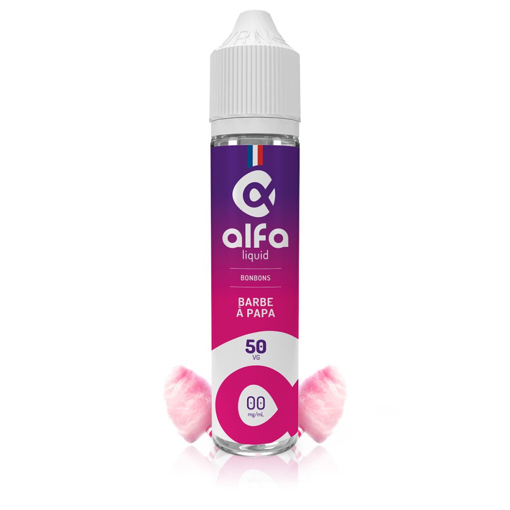 E-liquide Barbe à Papa 50ml - Alfaliquid