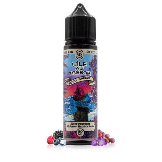 E-liquide Berry Breeze 50ml L'Île au Trésor - Secret's Lab
