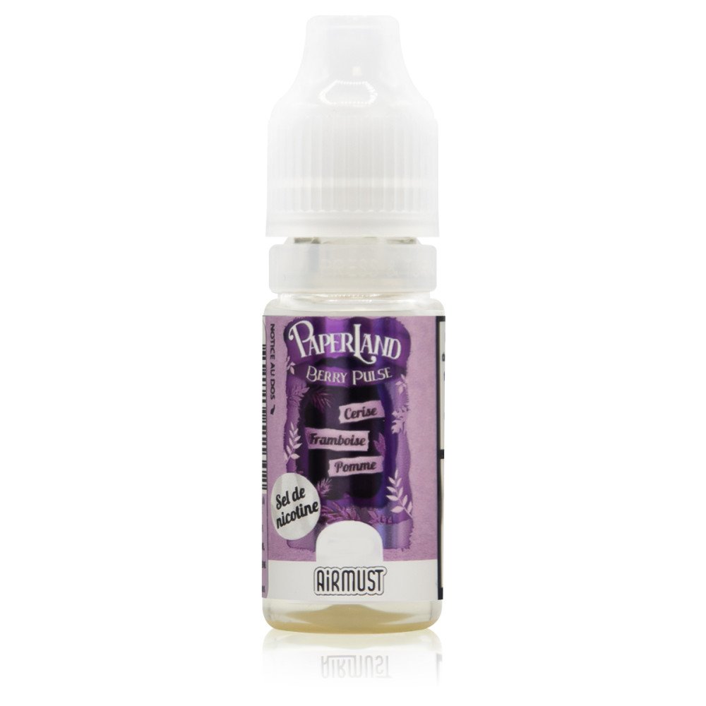 E-liquide Berry Pulse Sel de Nicotine Paperland - Airmust