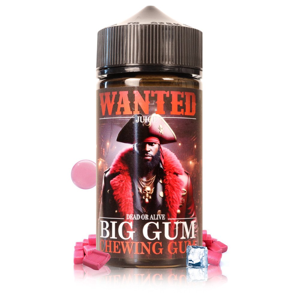 E-liquide Big Gum 200ml Wanted Juice - Guilab