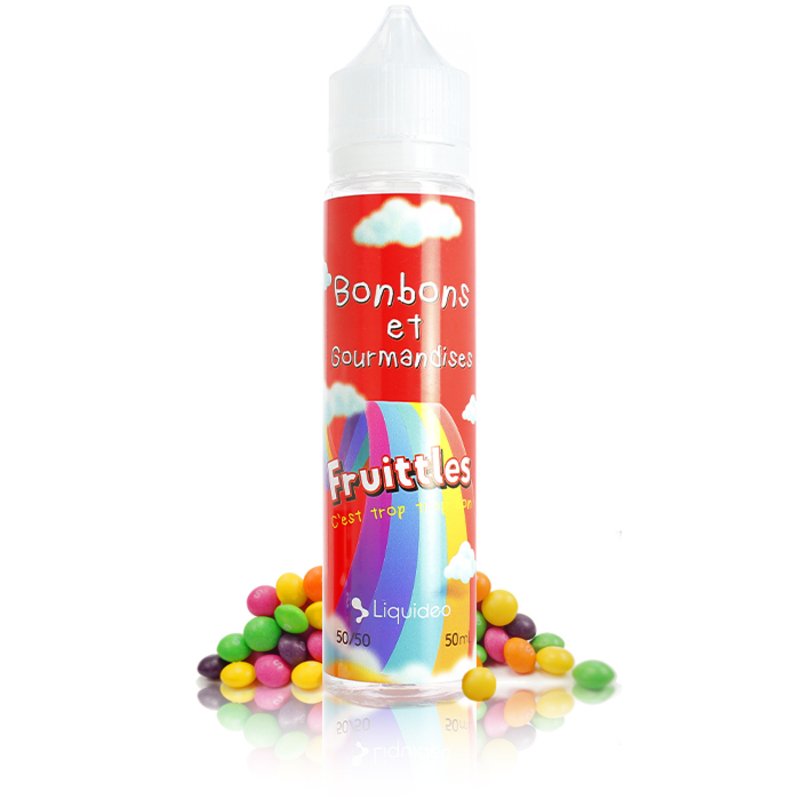 E-liquide Fruittles 50ml Tentation - Liquideo
